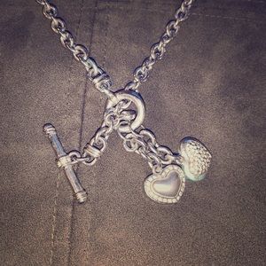 Brighton 2 Heart and Toggle Necklace
